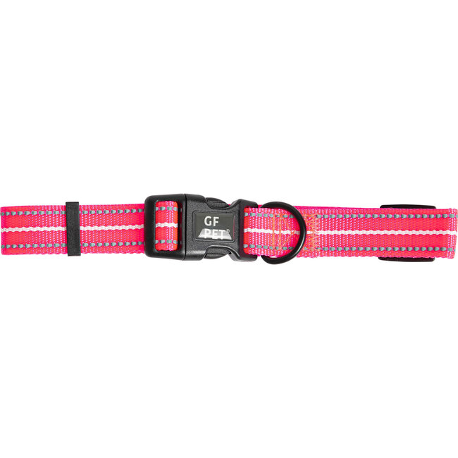 Reflective Collar, Neon Pink - Collars, Leashes & Harnesses - 1
