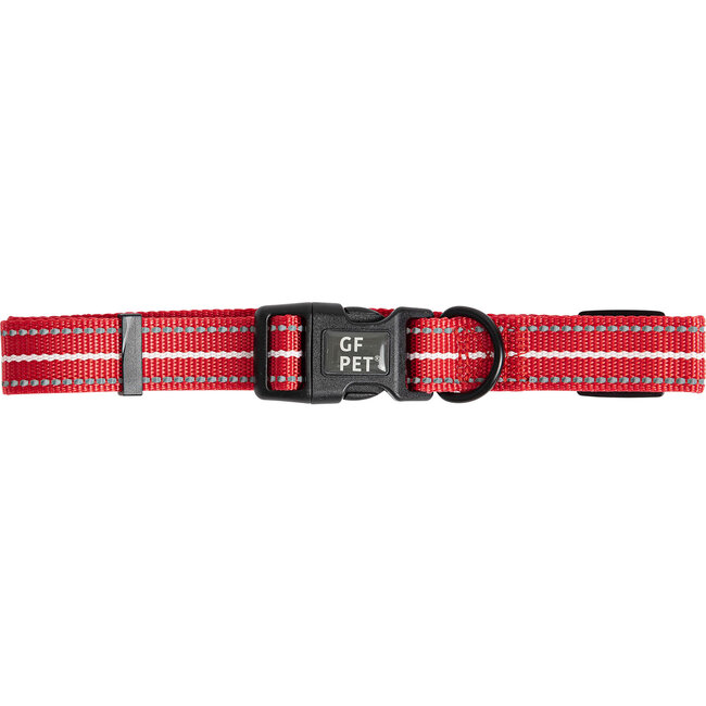 Reflective Collar, Red - Collars, Leashes & Harnesses - 1