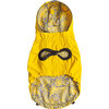 Reversible Elasto-Fit Raincoat, Yellow - Dog Clothes - 3