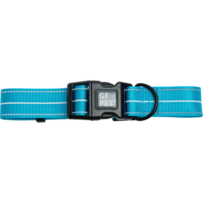 Reflective Collar, Neon Blue - Collars, Leashes & Harnesses - 1