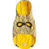 Reversible Elasto-Fit Raincoat, Yellow - Dog Clothes - 4