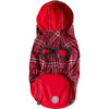 Reversible Elasto-Fit Raincoat, Red - Dog Clothes - 4