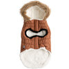 Elasto-Fit Urban Dog Parka, Caramel - Dog Clothes - 3