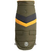 Alpine Puffer, Dark Khaki - Dog Clothes - 1 - thumbnail