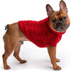Chalet Dog Sweater, Red - Dog Clothes - 2 - thumbnail