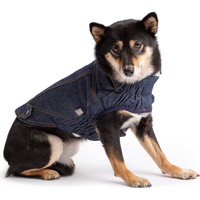 Elasto-Fit Denim Dog Jacket, Denim