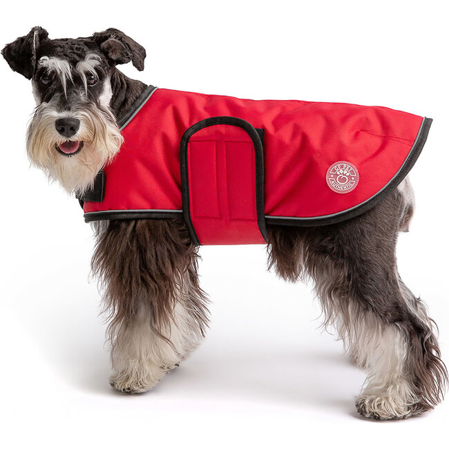 Dog Blanket Jacket, Red