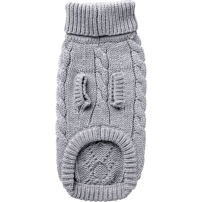 Chalet Dog Sweater, Grey - Dog Clothes - 3