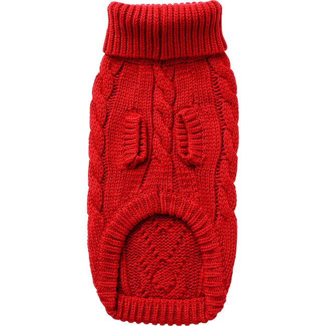 Chalet Dog Sweater, Red - Dog Clothes - 3