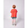I'm Poet Sleeve Tee, Red - T-Shirts - 4