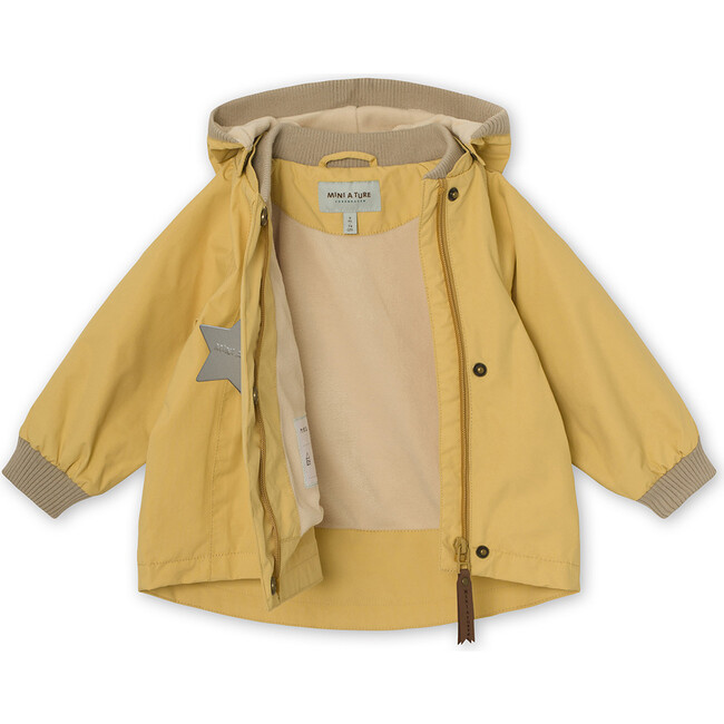Recycled WAI Summer Jacket, Rattan Yellow - Jackets - 4