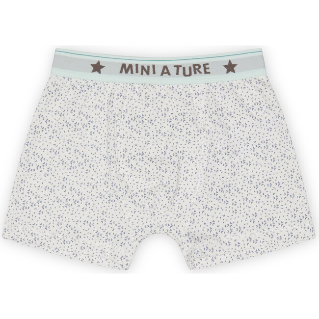 3-pack Organic Yash Boxers, Blue Print - Underwear - 4