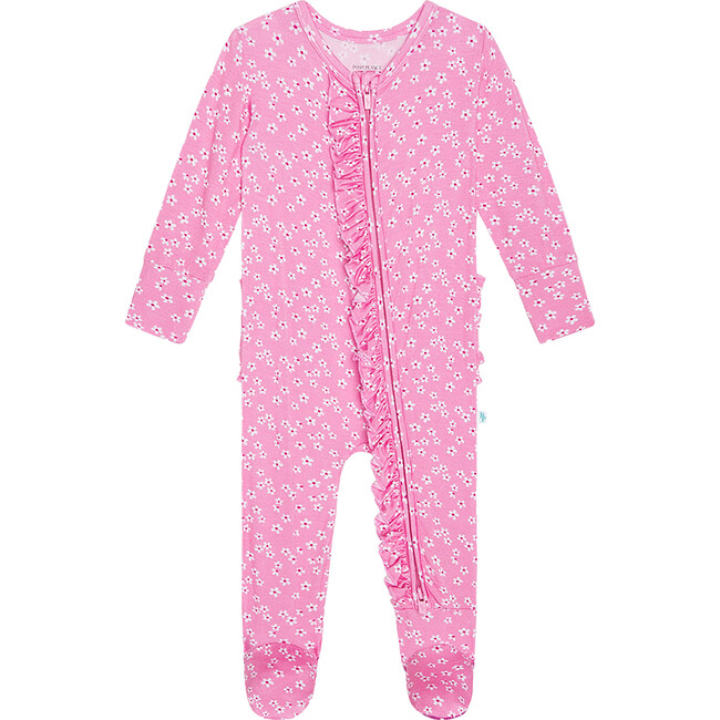 Footie Ruffled Zippered One Piece, Birdie Mae - Onesies - 1