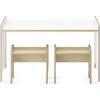 Juno Playtable And Stools Set, White - Play Tables - 2