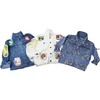 White Denim Pocket It Jacket, Colorful Pockets - Jackets - 2