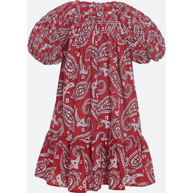Theodora Kids Dress, Red - Dresses - 2