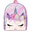 Miss Gwen Ombre Glitter Mini Backpack, Purple - Backpacks - 1 - thumbnail