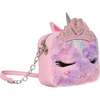 Miss Gwen Rhinestone Tiara Tie Dye Plush Crossbody, Purple - Bags - 2