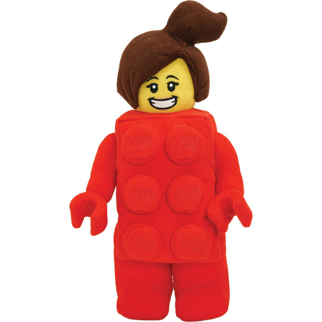 LEGO® Minifigure Brick Suit Girl 13" Plush Character - Plush - 1