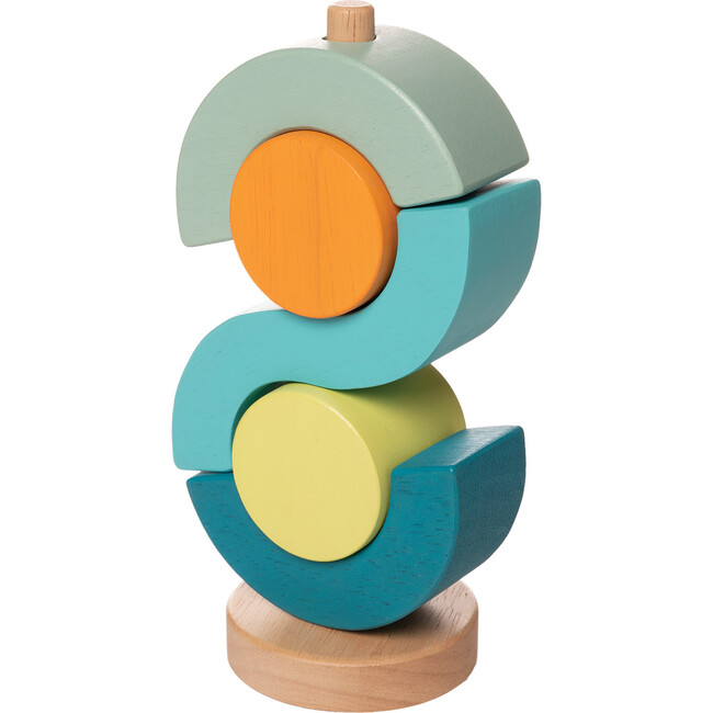 Boom Shock-a-Locka Wooden Stacking Toy - Stackers - 1