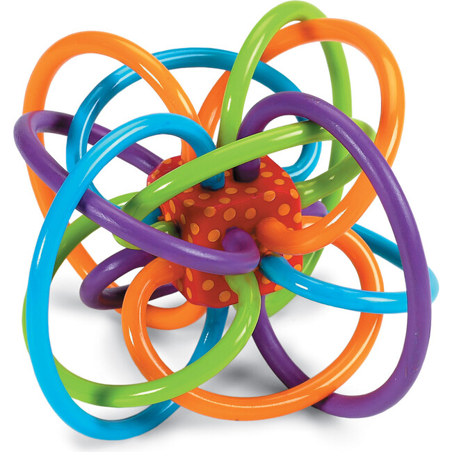 Winkel Rattle and Sensory Teether Toy (Unboxed)