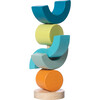 Boom Shock-a-Locka Wooden Stacking Toy - Stackers - 2 - thumbnail