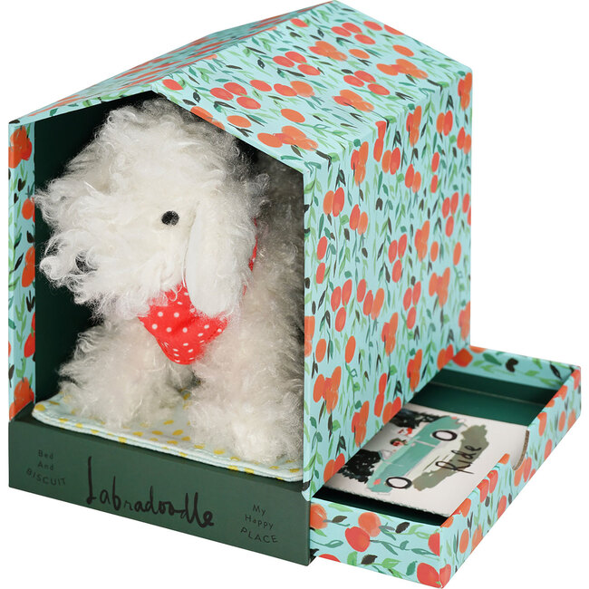 Bed & Biscuit Doghouse Play Set with Mini-Labradoodle Plush Dog - Plush - 3