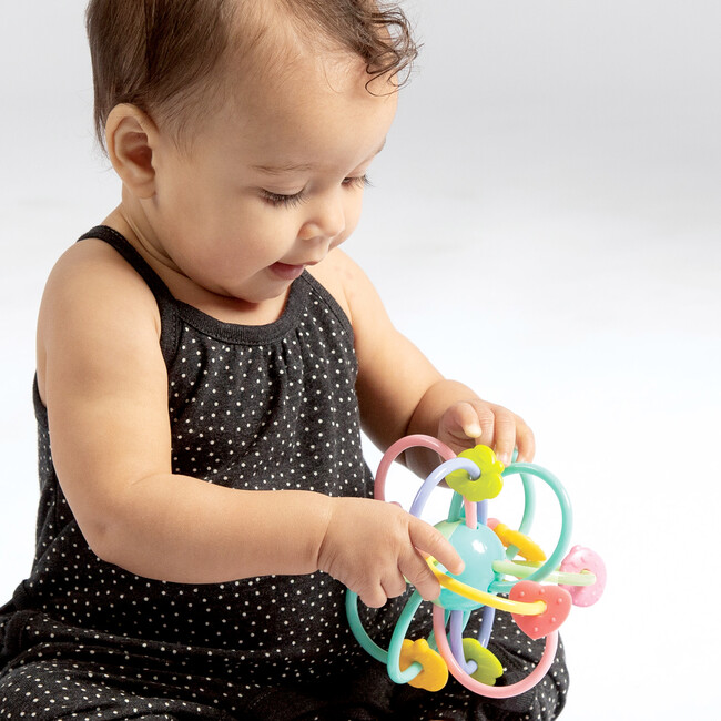 Manhattan Ball Rattle and Sensory Teether Toy - Teethers - 3