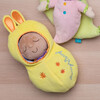 Snuggle Pod Hunny Bunny Beige First Baby Doll with Cozy Sleep Sack - Dolls - 4