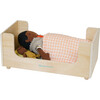 Night Night Wooden Play Sleigh Bed for Dolls and Stuffed Animals - Plush - 3