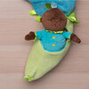 Snuggle Pod Sweet Pea Brown First Baby Doll with Cozy Sleep Sack - Dolls - 5