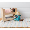 Night Night Wooden Play Sleigh Bed for Dolls and Stuffed Animals - Plush - 4