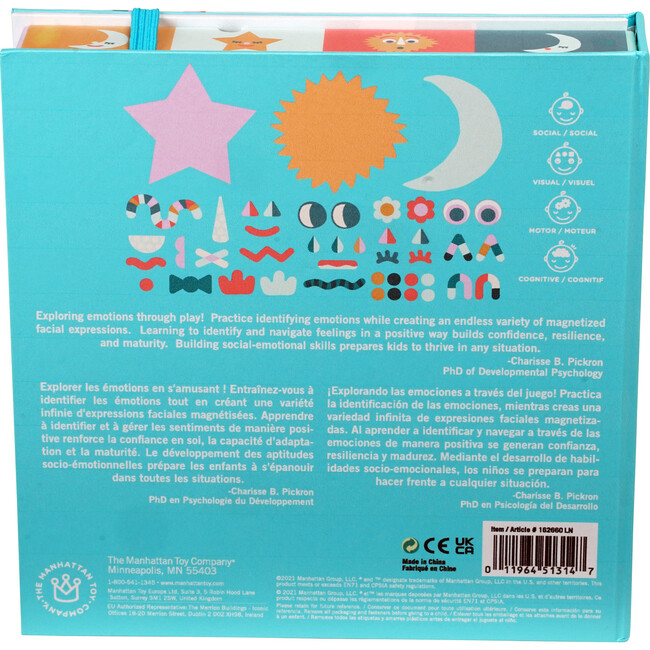 On-the-Go Making Faces 44-Piece Emotion Toy - Games - 6