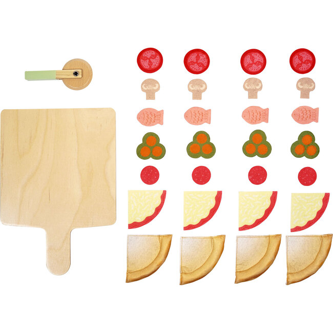 Nutty Squirrel Pizzeria Pretend Play Cooking Toy Set - Play Food - 4