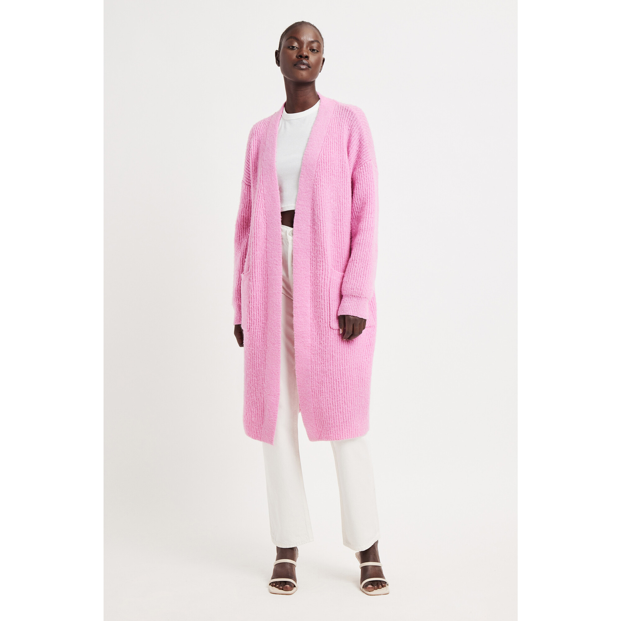Women's Joey Cardigan, Orchid Pink - Apparis Sweaters