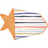 Stripe Artistic Reversible Bandana Kerchief for Medium to Large Dogs - Pet Toys - 1 - thumbnail