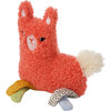Squinkles Suzie Sherpa-Style Soft Squeaker Orange Dog Toy with Fabric Appendages - Pet Toys - 1 - thumbnail