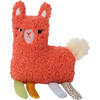 Squinkles Suzie Sherpa-Style Soft Squeaker Orange Dog Toy with Fabric Appendages - Pet Toys - 2 - thumbnail