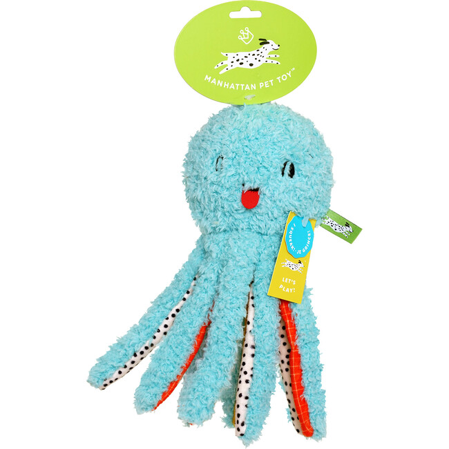 Oddball Olga Squeaker Ball Octopus Dog Toy - Pet Toys - 3