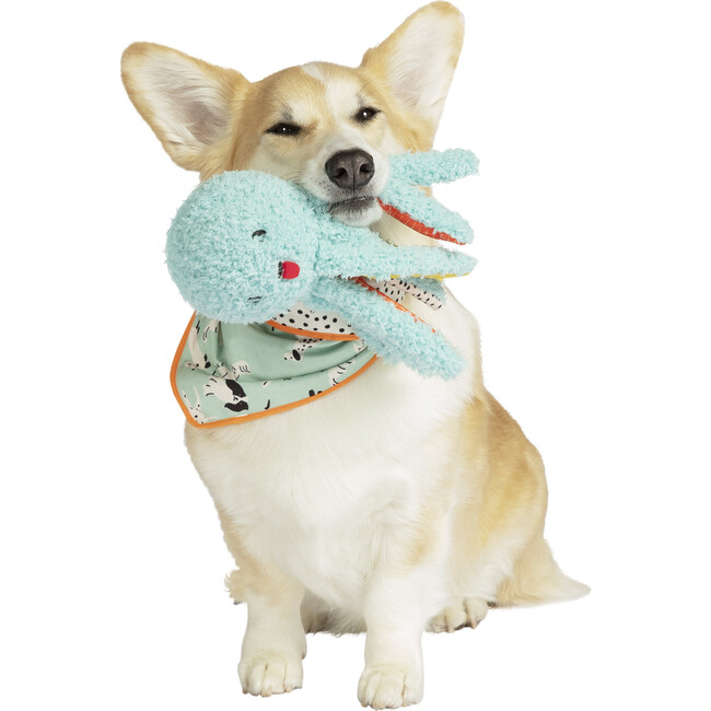 Oddball Olga Squeaker Ball Octopus Dog Toy - Pet Toys - 6