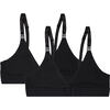Women's Maya Nursing Bra Two Pack, Black - Bras - 1 - thumbnail