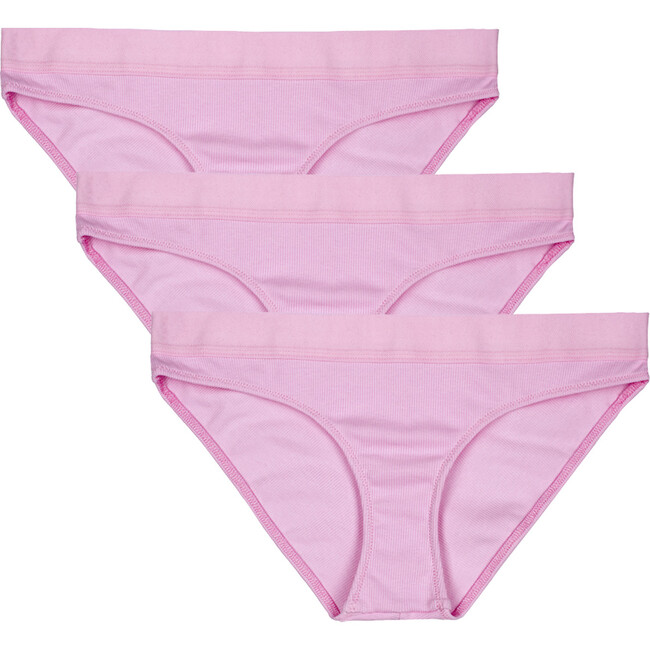 Women's Maya Knicker Three Pack, Pink - Underwear - 1