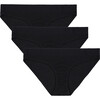 Women's Maya Knicker Three Pack, Black - Underwear - 1 - thumbnail