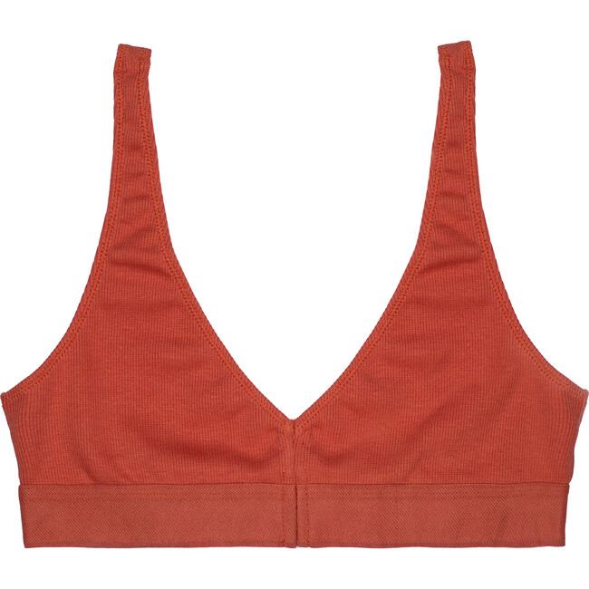 Women's Maya Crop Top Two Pack, Teracotta & Pink - Bras - 4