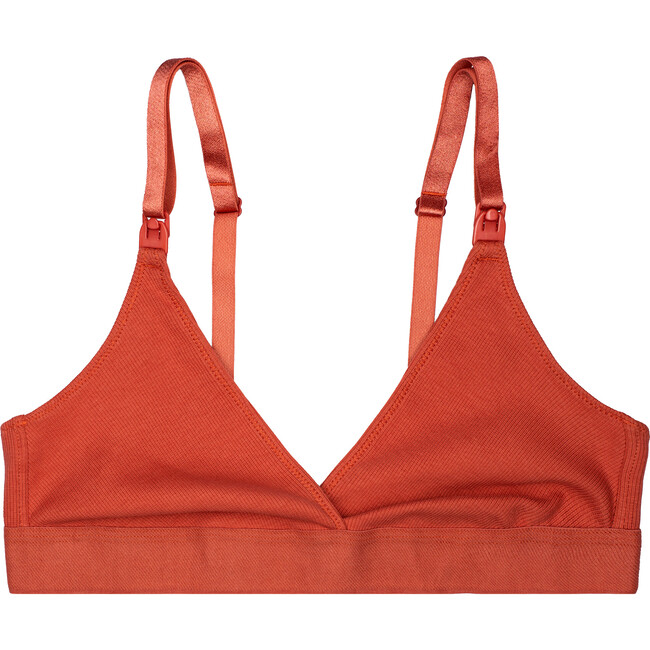 Women's Maya Nursing Bra/Crop Top Combo Pack, Teracotta - Bras - 5