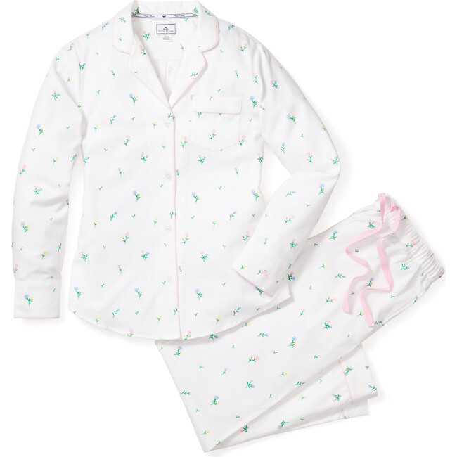 Women's Pajama Set, Tulips - Pajamas - 1