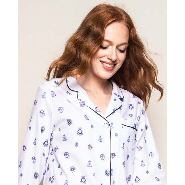 Women's Pajama Set, Regal Crests - Pajamas - 3
