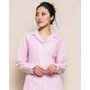 Women's Pajama Set, Pink Seersucker - Pajamas - 3