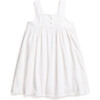 Women's Charlotte Nightgown, White - Pajamas - 1 - thumbnail