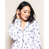 Women's Long Sleeve Short Set, Regal Crests - Pajamas - 3